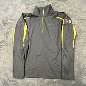 Yankees Red Sox Embroidered Fenway Park pullover 1/4 zip Shirt MLB baseball